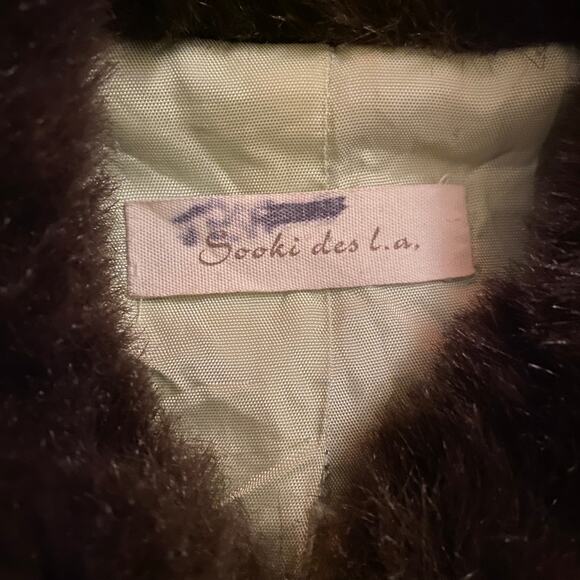 Vintage Velvet Floral Penny Lane Coat - Picture 9 of 10